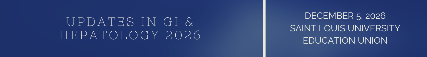 Updates in GI & Hepatology 2026 Banner